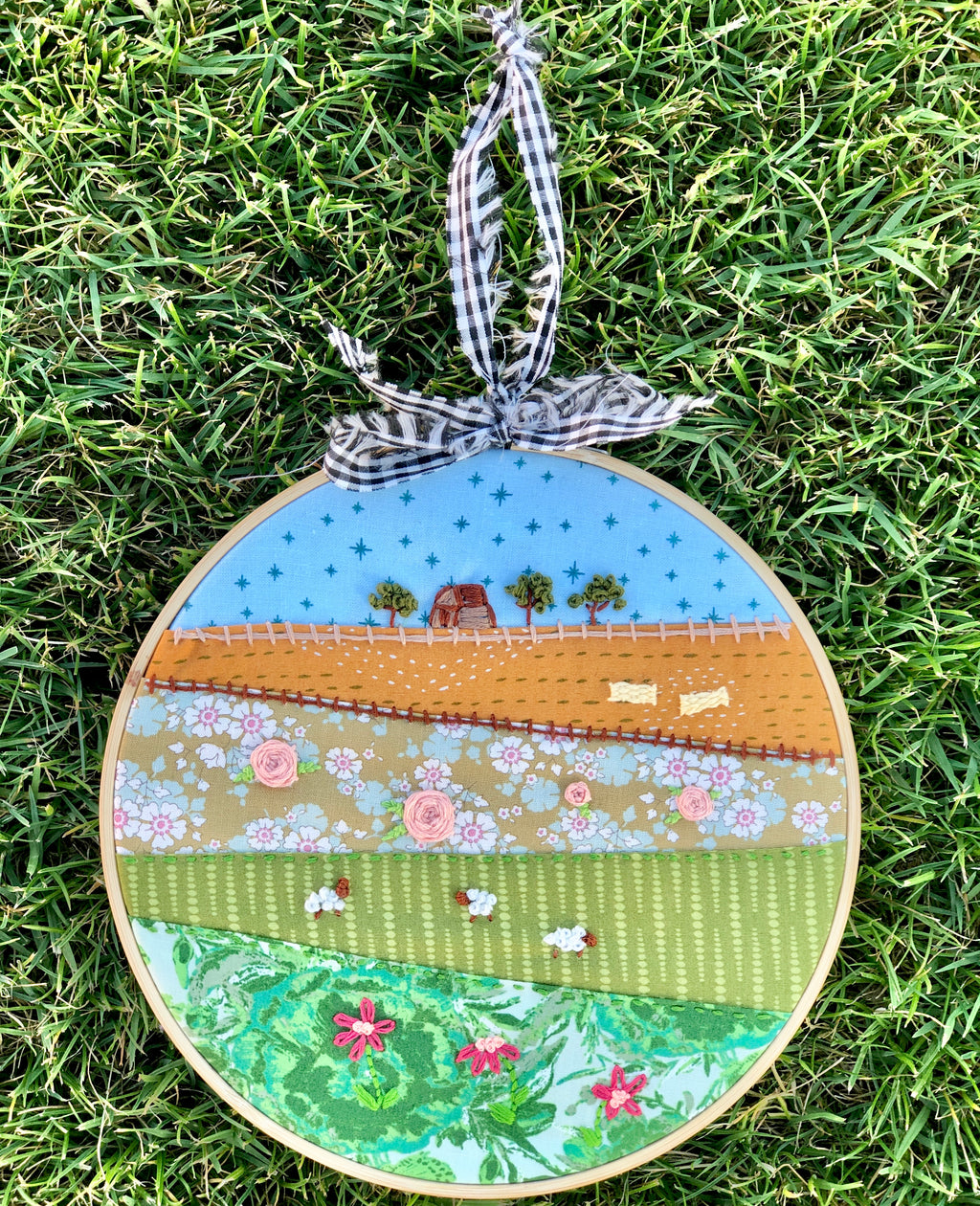 Summer Sewing Camp 2024 - Landscape Embroidery!  Hand Stitching (June 24-28, 10:00-12:00)
