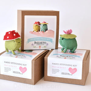 Felt Frog Sewing Craft Kit - Curriculum and Supplies