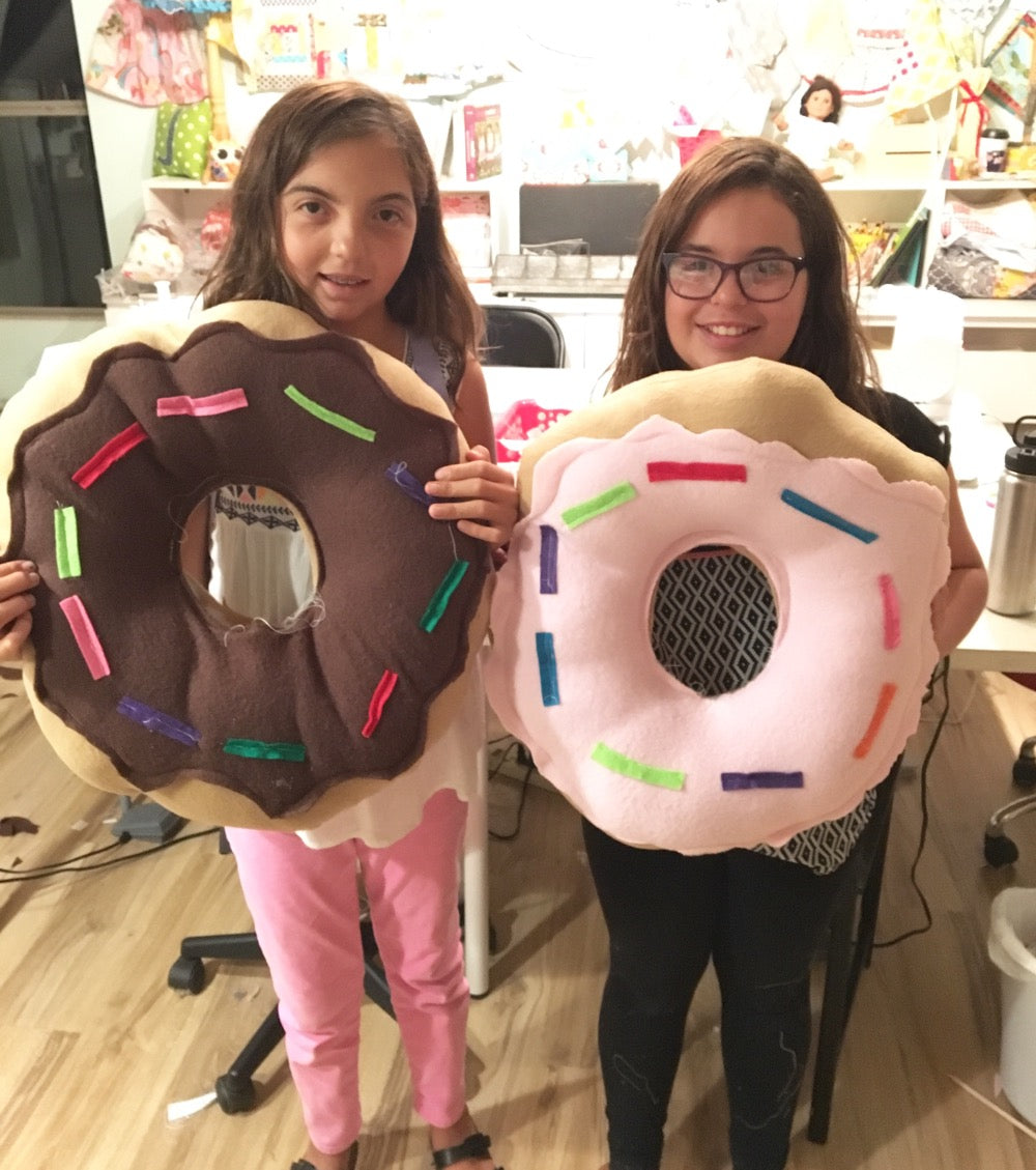 Kid Donut Sewing Class - Saturday October 14th, 10:00 - 12:00