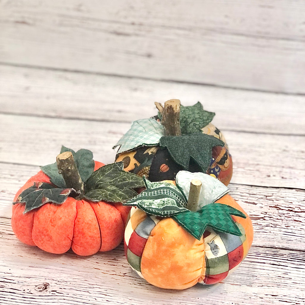 Adult/Teen Patchwork Pumpkin Class - Saturday, October 11, 2025 / 1:30-4:00