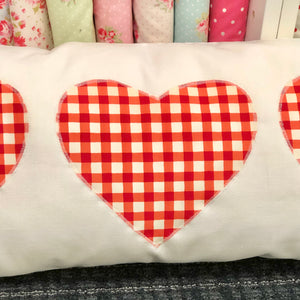 Adult Valentine Bolster Pillow Class - Saturday, February 8, 2025 - 10:00-12:30