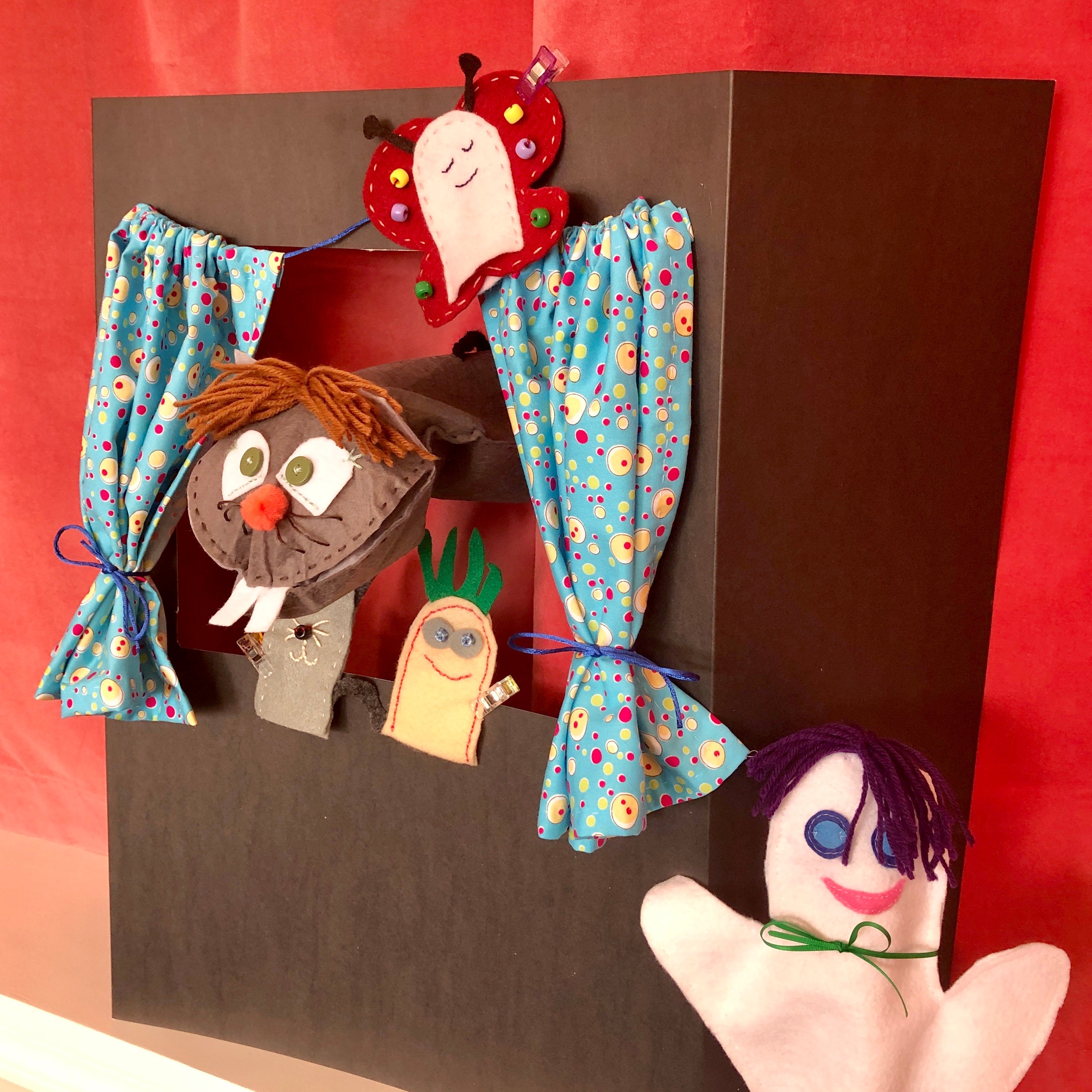 Summer Sewing Camp 2024 - PUPPET SHOW!  Hand Stitching (June 10-14, 10:00-12:00)
