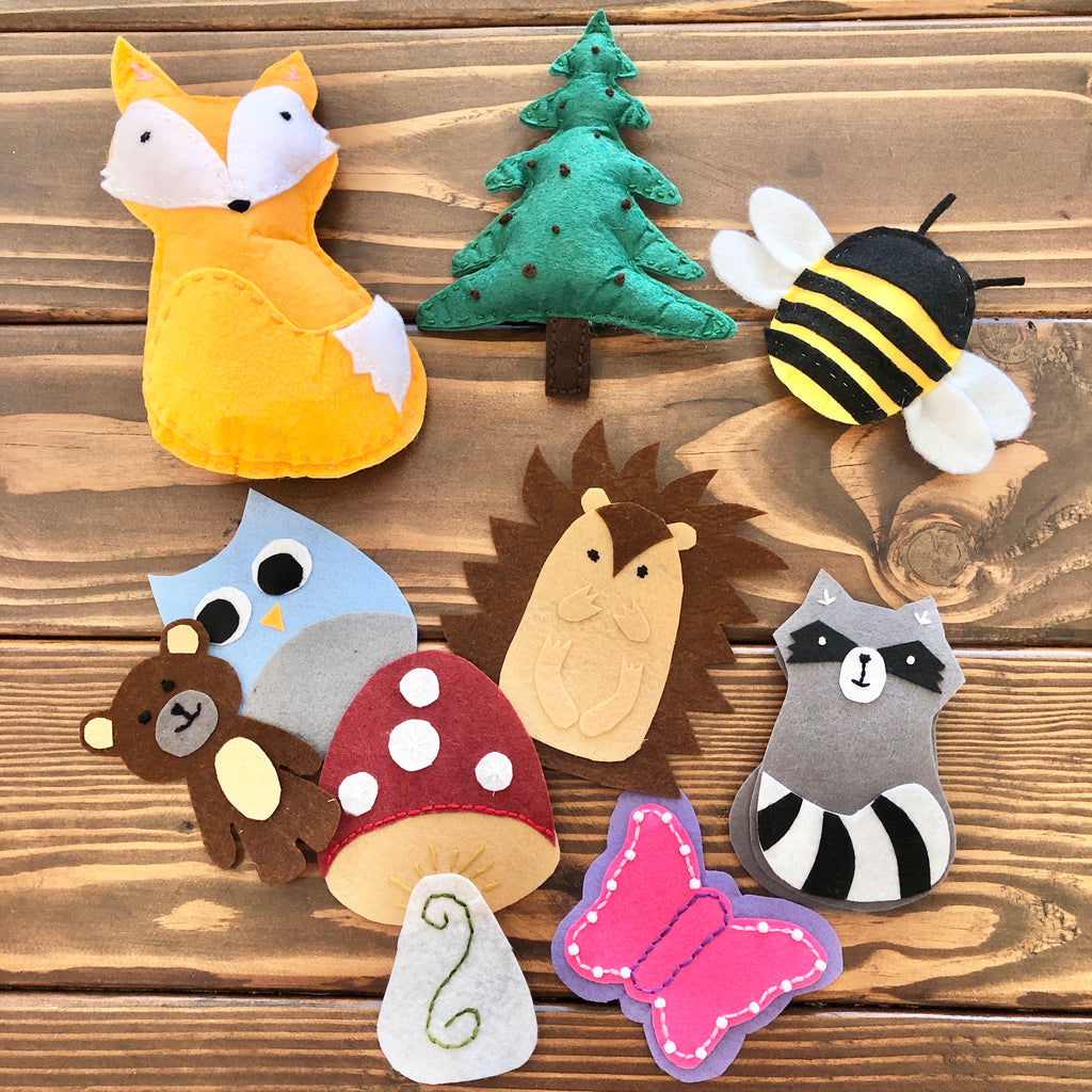 Summer Sewing Camp 2025 - FOREST FRIENDS!  Hand Stitching (July 7-11, 1:00-3:00)