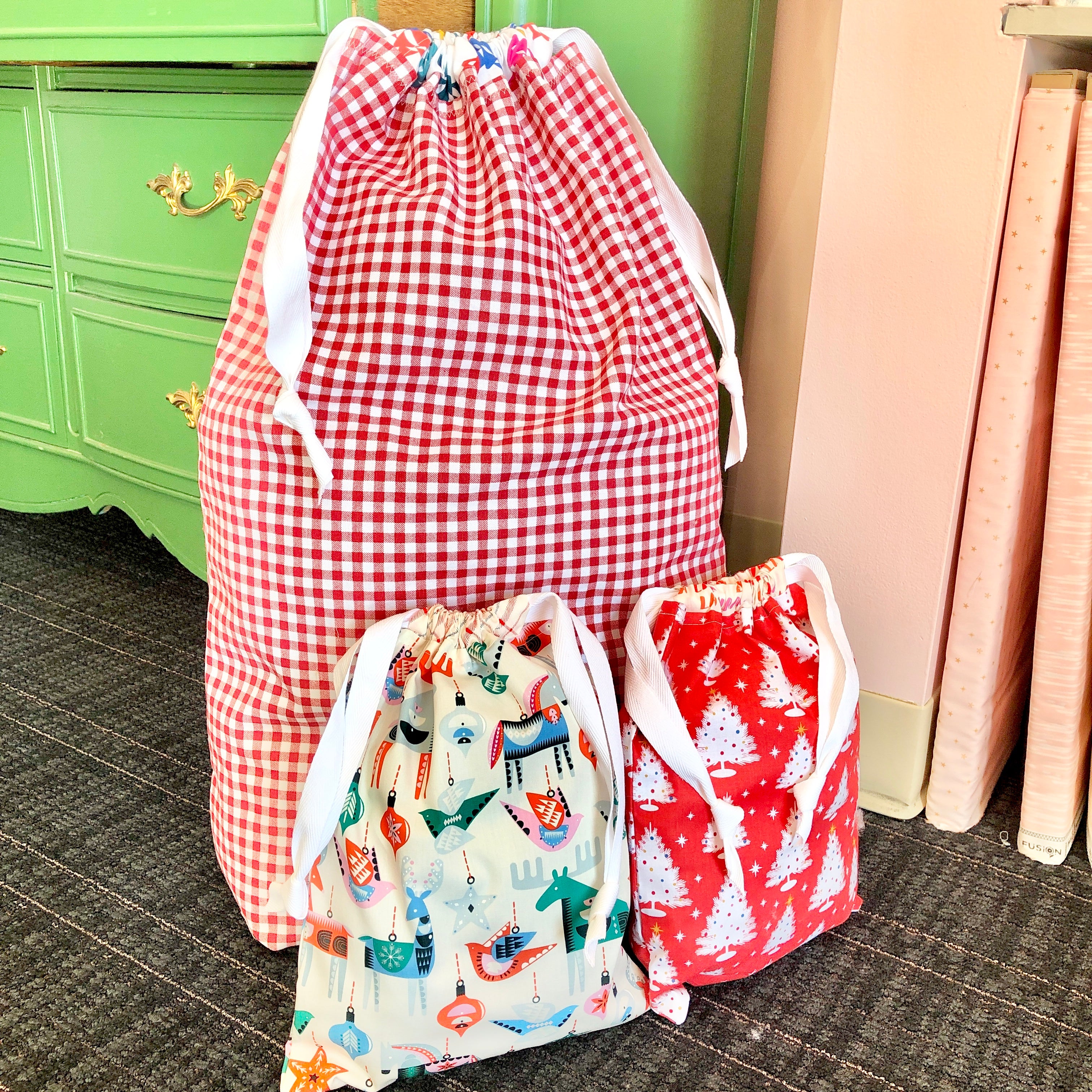 First Friday Fun!! Santa Gift Bags! -  Friday, December 5, 2025 - 6:00-9:00pm