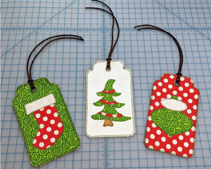 Christmas Gift Tag workshop for Beginners with Heidi Pridemore, Wednesday December 13, 2023 6:30-9