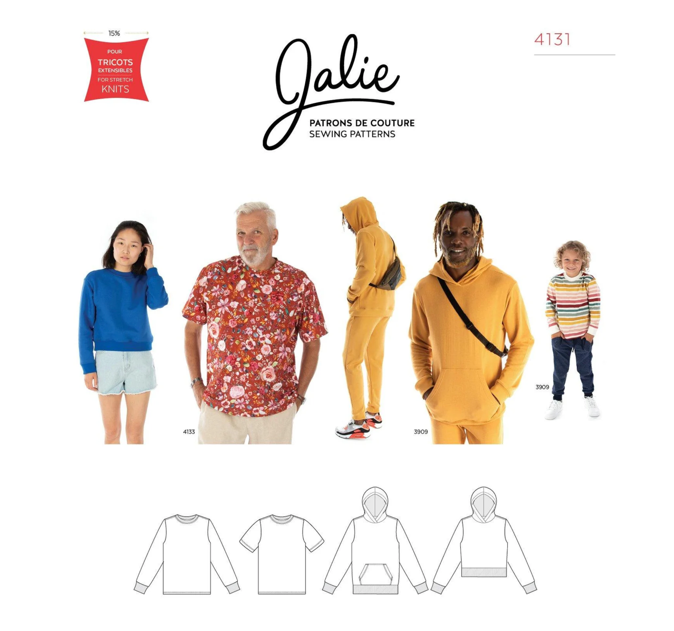 Adult Beginning T-Shirt sewing with Knit Fabrics Workshop/Men and Women - 4 week course - Oct-Nov, 2025