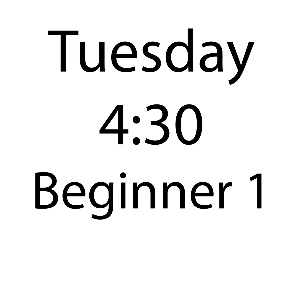 TUESDAY 4:30-6:00  Kids Beginner 1 Sewing September-November 2025 T4B1