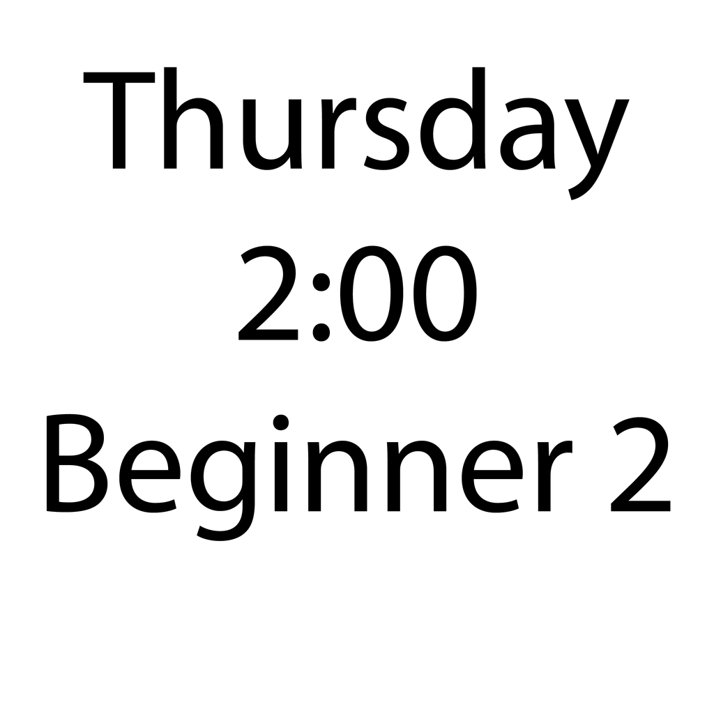 THURSDAY 2:00-3:30 Kids Beginner 2 Machine Sewing, Sept - November 2025 TH2B2