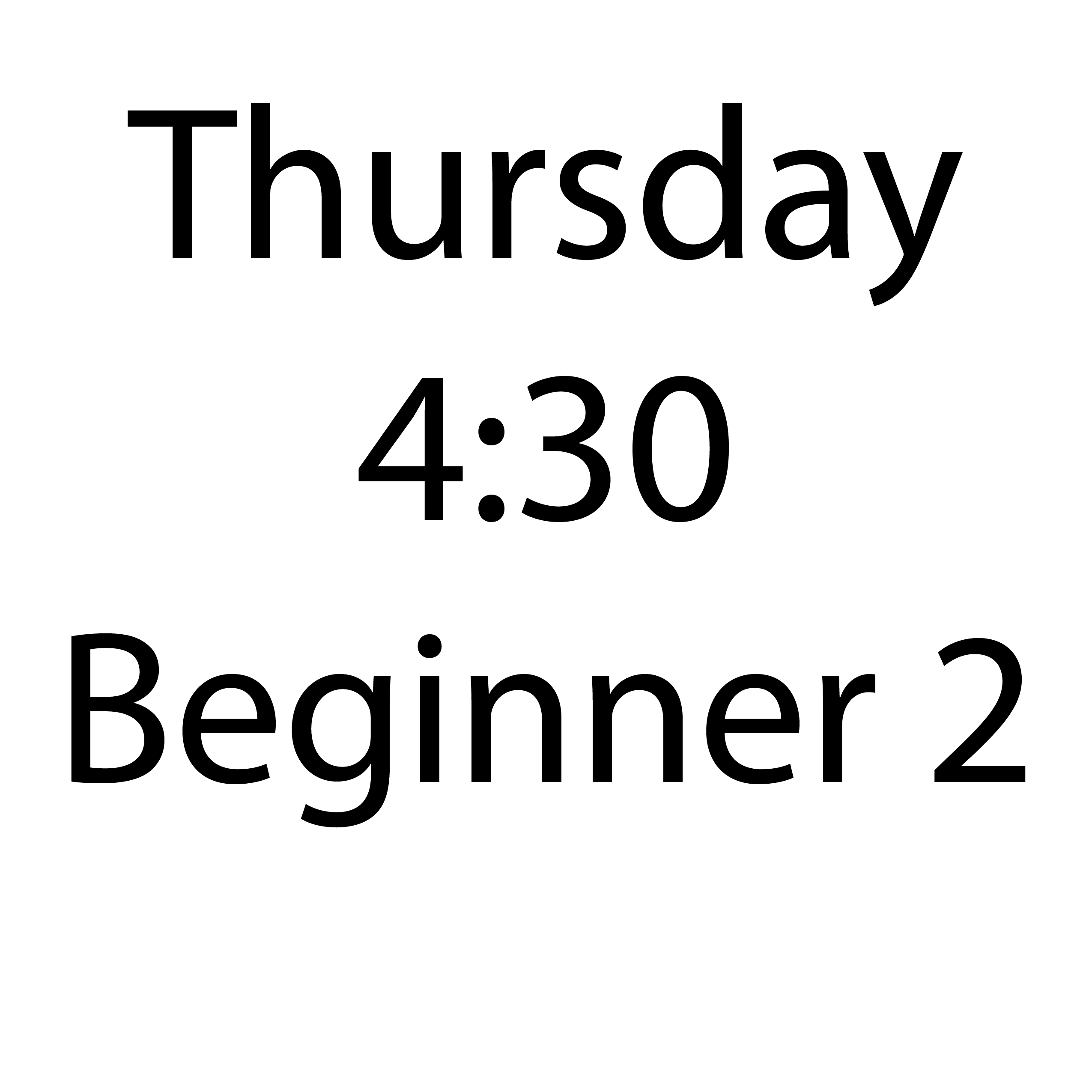 THURSDAY 4:30-6:00 Kids Beginner 2 Machine Sewing, Sept - November 2025 TH4B2
