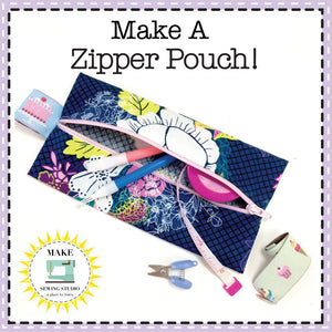 Adult Zipper Class - Saturday, September 16, 2023 - 2:00-4:30