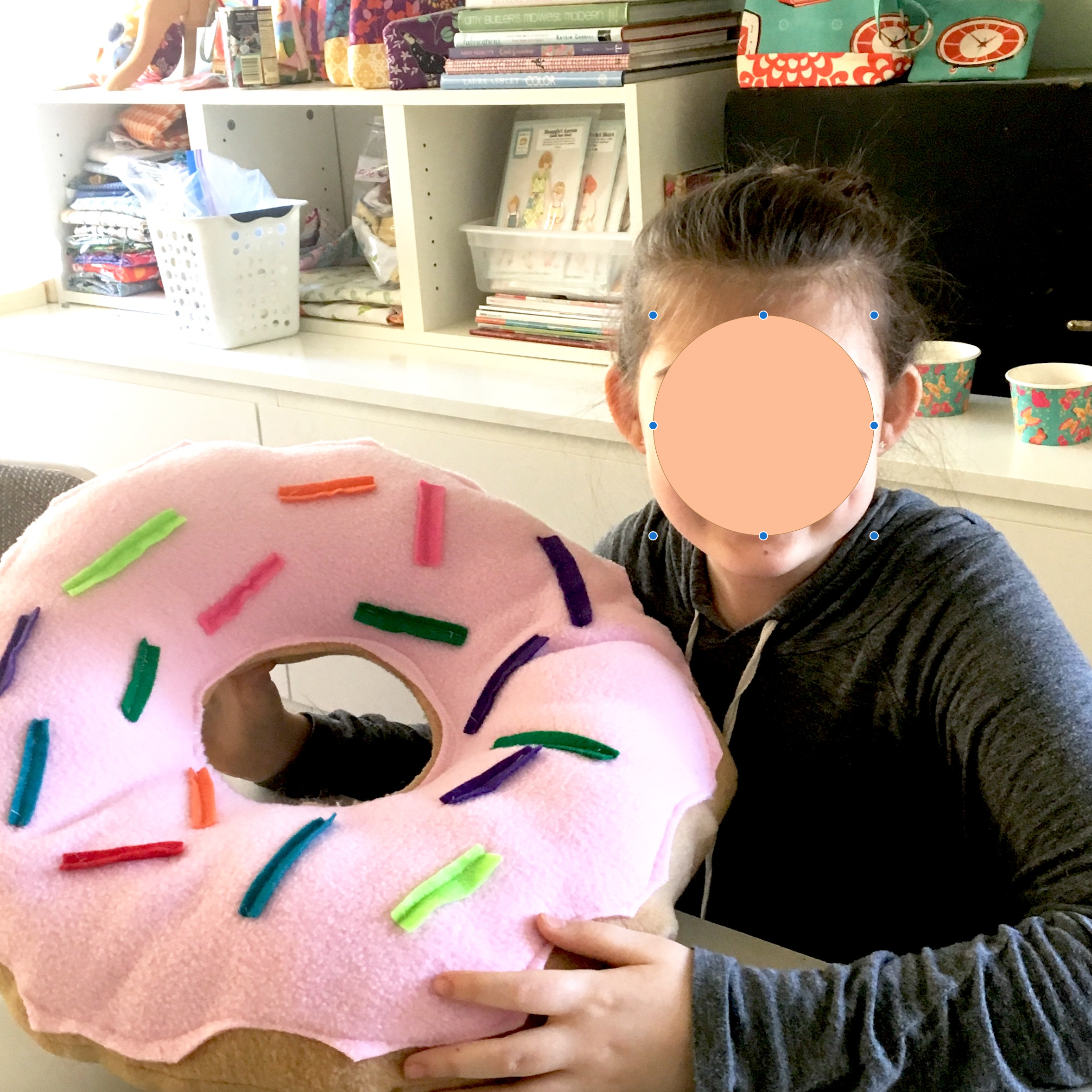 Diy top hemorrhoid pillow