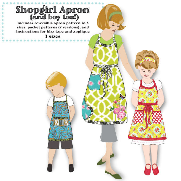 Shopgirl (and boy!) Apron - PDF